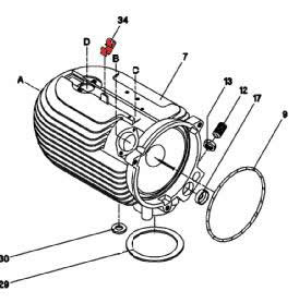 34) Clamp (cable support)